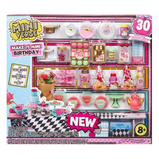 MGA's Miniverse Make It Mini Birthday Multi-Pack, Exclusive, Ages 8+
