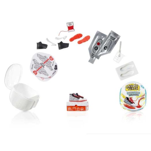 MGA's Miniverse Make It Mini Sneakers Mini Collectibles, Blind Pack, DIY, Crafts, Mold, Fashion, Sneakers, Not Edible, Collectors, 8+