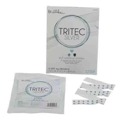 Milliken Healthcare TRITEC Silver Contact Layer Dressing, 1" x 24"