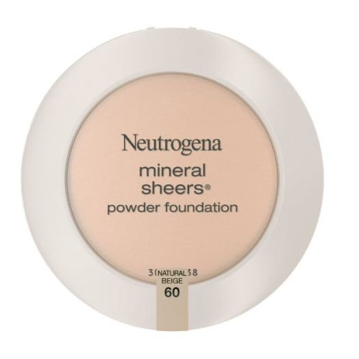 Neutrogena Mineral Sheers Powder Foundation, Natural Beige 60