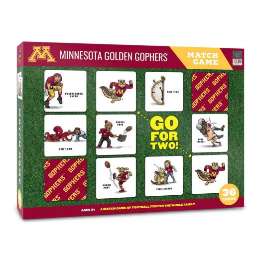 YouTheFan NCAA Minnesota Golden Gophers Memory Match Game