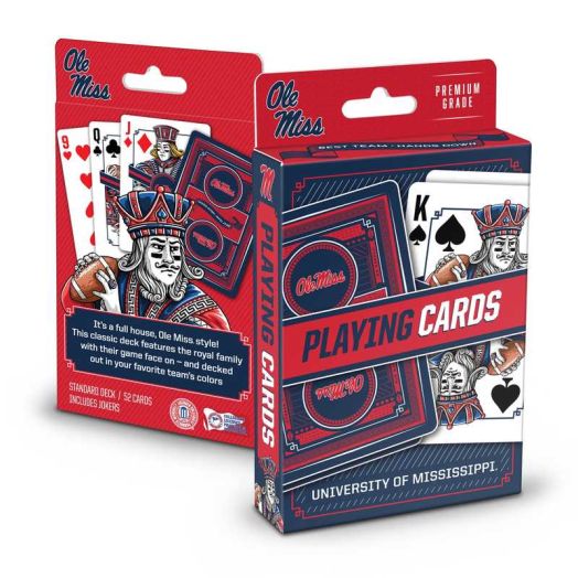 YouTheFan NCAA Mississippi Rebels Classic Series Playing Cards