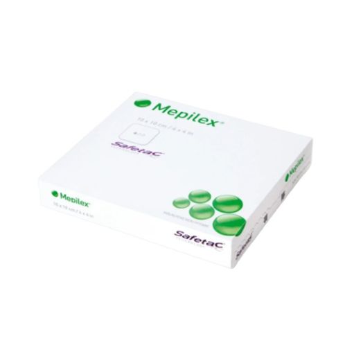 Mölnlycke Mepilex Self-Adherent Absorbent Foam Dressing, 8 x 8 Inch