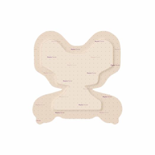 Molnlycke Mepilex Border Heel Foam Dressing, 8.7 x 9.1 cm