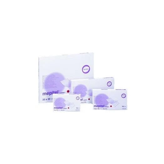 Molnlycke Mepitel One Soft Silicone Wound Contact Layer Dressing, 4 x 7 Inch