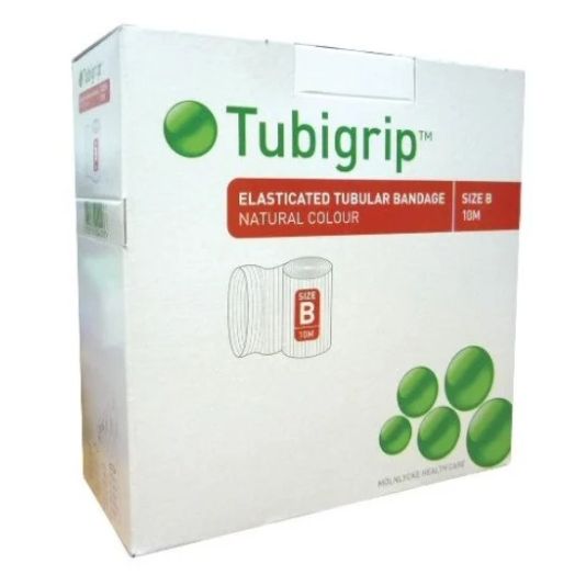 Mölnlycke Tubigrip Elasticated Tubular Bandage, Size B 2.5 Inch x 10 Meter