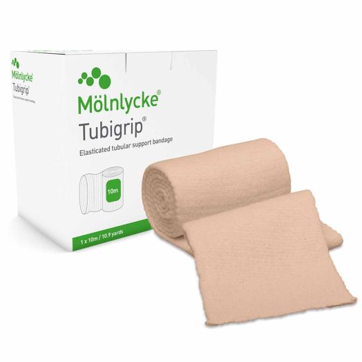 Molnlycke Tubigrip Multipurpose Elasticated Tubular Bandage, Size G 4.5 Inch x 10 Meter