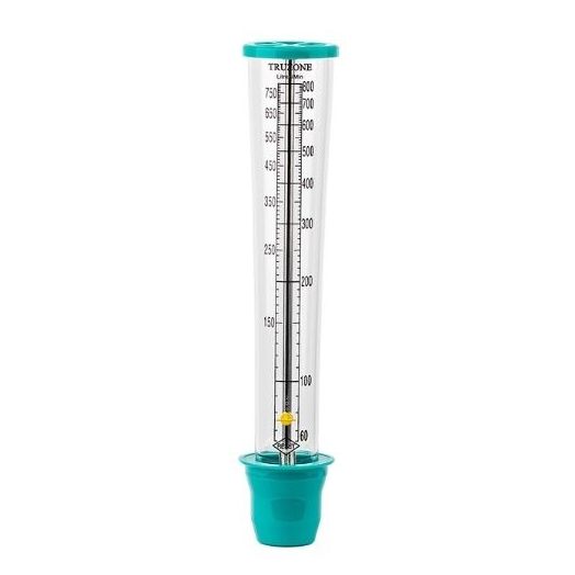 Monaghan Medical TruZone Peak Flow Meter, Teal