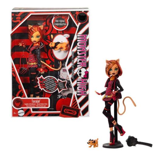 Monster High Boo-riginal Creeproduction Toralei Doll with Diary, Doll Stand and Pet | Monster High