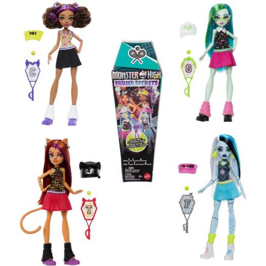 Monster High Buried Secrets Surprise Dolls with Haunted Dance Class Theme (Characters May Vary)