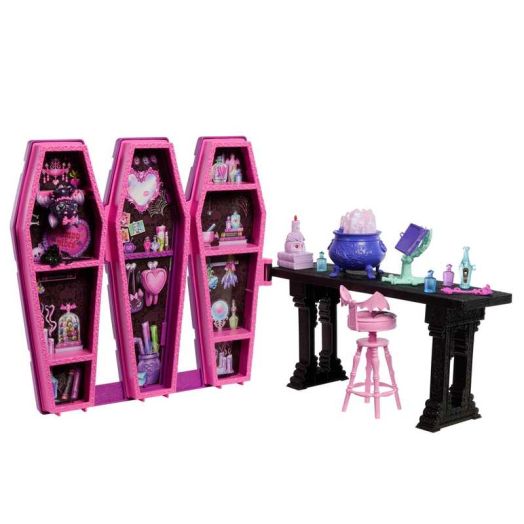 Monster High Draculaura Secret Potion Room Doll Playset with 12+ Accessories [ Exclusive]