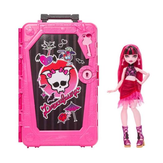 Monster High Skulltimate Secrets Gore-geous Oasis Playset, Draculaura Doll and Accessories