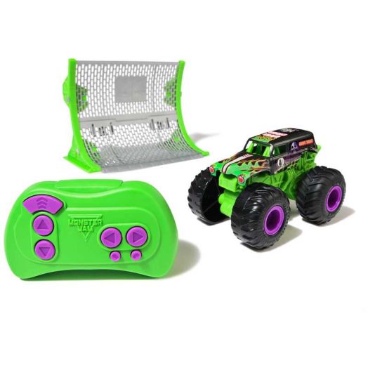 Monster Jam, 1:64 Grave Digger Remote Control Monster Truck Vehicle, for Ages 4 and up