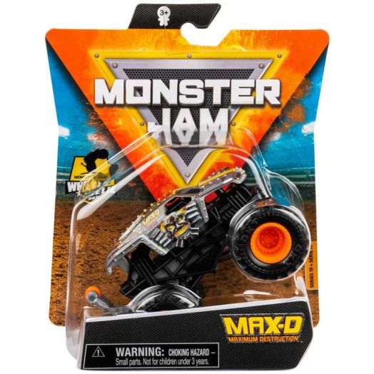 Monster Jam 1:64 Max D Monster Truck, Legacy Truck Series