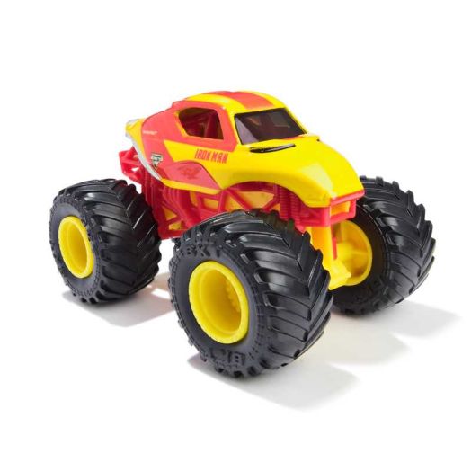Monster Jam, Marvel Official Iron Man Monster Truck, Die-Cast Vehicle, 1:64 Scale, Super Hero Kids Toys for Boys Ages 3 and up