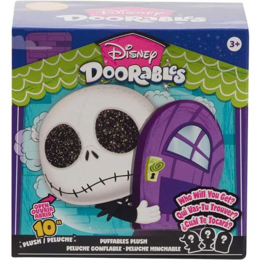 Disney Puffables Plush The Nightmare Before Christmas Mystery Pack, Ages 3+, Soft