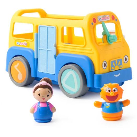 Ms. Rachel My First Learning Electronic School Bus with 2 Figures, Music & Sounds For Kids Ages 1+
