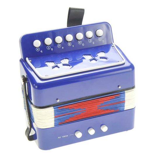 Music Magic PlayWorld Children's Musical Instrument Accordion - Blue
