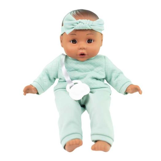 My Sweet Love 14-inch My Cuddly Baby Doll, Sage Green Outfit