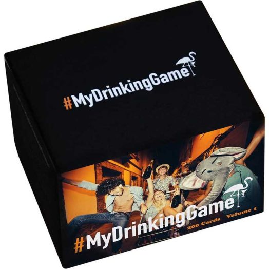 My Drinking Game - A Collection Of Drinking Games From All Around The World, Packed Into One! (#MyDrinkingGame) - Card Game - Party Night Fun!