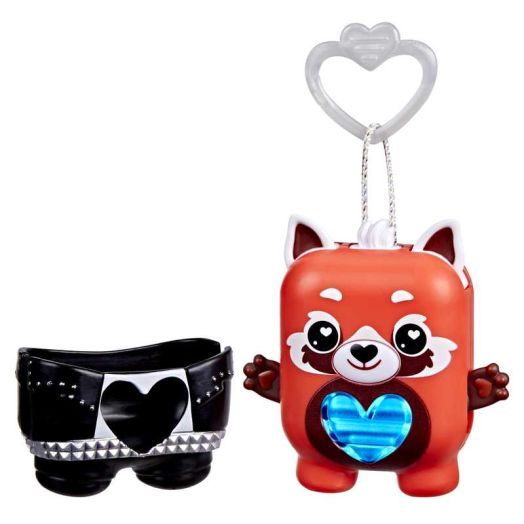 Hasbro Nano-mals Pamanda the Red Panda, Electronic Pet Panda Toy, Interactive Fidget Toys for Girls & Boys, Ages 5 and up