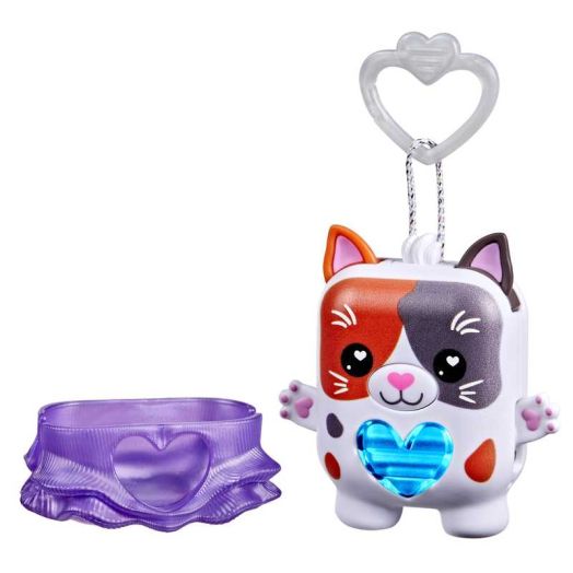 Hasbro Nano-mals Purrnelope the Calico Kitty, Electronic Pet Cat, Interactive Fidget Toys for Girls & Boys, Ages 5 and up ​