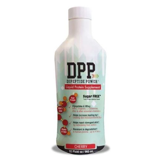 ND Labs DPP Dipeptide Power Collagen & Protein Wound Healing Supplement, Sugar-Free Cherry