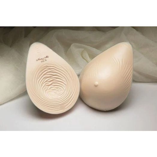 Nearly Me 875 Basic Extra Lightweight Tapered Oval Mastectomy Form, Size 1