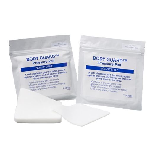 Nearly Me BODY GUARD Pastisol Gel Pressure Pads, 4 x 4 x 1/2 Inch