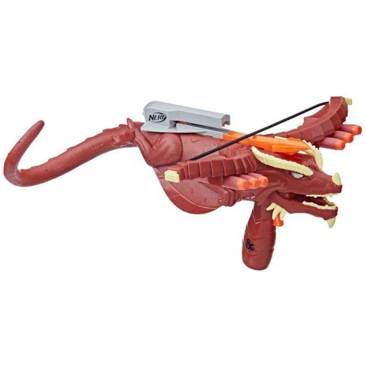 Nerf Dungeons & Dragons Themberchaud Dart Blaster with 6 Elite Darts Kids Toys for Outdoor Summer Games Ages 8 and Up