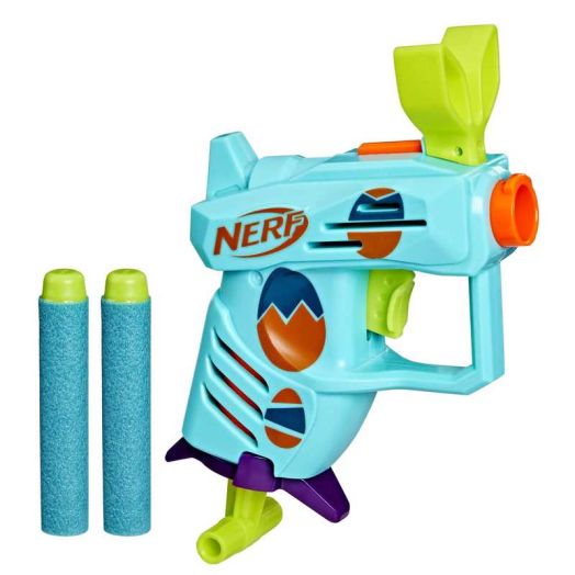 Nerf Elite 2.0 Egg Hunt Dart Blaster and 2 Nerf Elite Darts, Easter Gifts for Kids