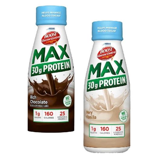 Nestle BOOST Glucose Control Max, Rich Chocolate 11 oz Bottle