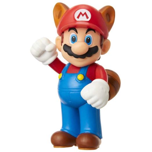 Nintendo 2.5" Limited Articulation Racoon Mario