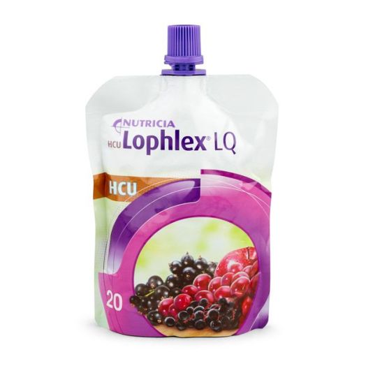 Nutricia HCU Lophlex LQ Ready-to-Drink, Mixed Berry 4.2 oz Pouch