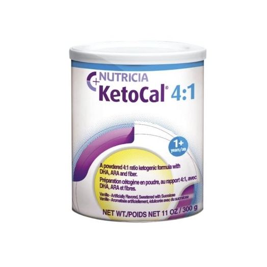 Nutricia KetoCal 4:1 Oral Supplement, Vanilla 300 Gram Can