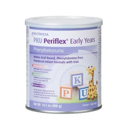 Nutricia PKU Periflex Early Years Infant Formula, Unflavored 14.1 oz Can