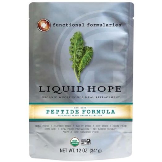 Nutritionals Medicinals Liquid Hope Peptide Formula, Berry Medley 12 oz Pouch