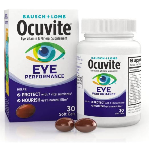 Ocuvite Eye Performance Softgels - 30 Count