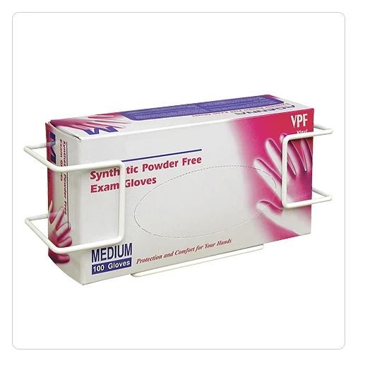 Omnimed Wire Glove Box Holder, Single 4 x 3 x 10-3/4 Inches
