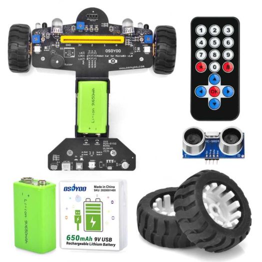 OSOYOO Photon robot kit Powered by Micro: bit board
