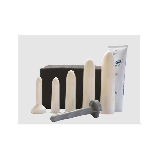 Owen Mumford Amielle Comfort Vaginal Dilators & Restore Pelvic Muscle Exercisers, 5 Graduated Cones Kit