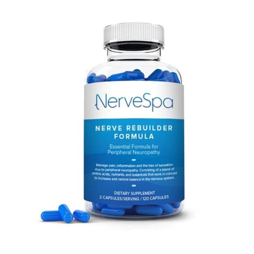 Pain Management Technologies PMT NerveSpa Nerve Rebuilder Formula, 120 Capsules