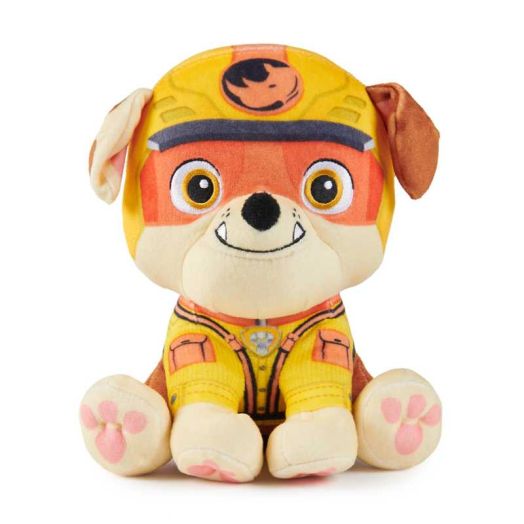 PAW Patrol Jungle Pups, Rubble 8-Inch Plush Toy