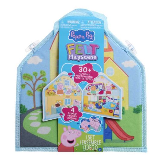 Peppa Pig Felt Scene Activity Kit, for Kids Age 3 and Up