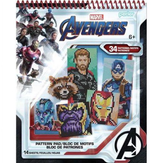 Perler Fused Bead Pattern Pad-Marvel Avengers