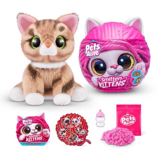 Pets Alive Smitten Kitten by ZURU Purple Capsule Cat Surpsie