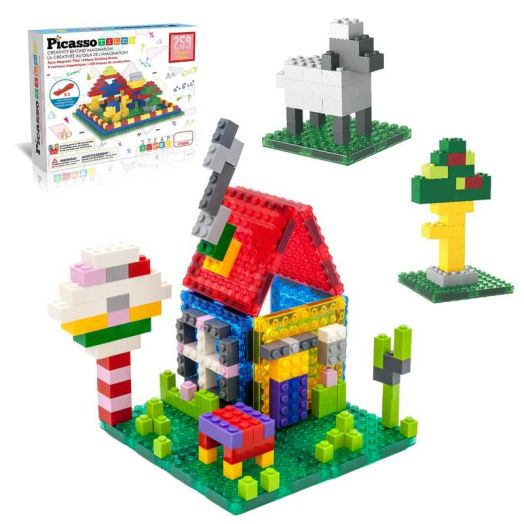 PicassoTiles 259PCS Magnetic Brick Building Blocks, Combo Set STEM Toy