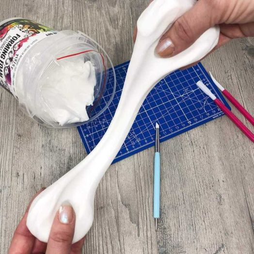 Pixiss Foam Clay for Cosplay 300 Gram (White)