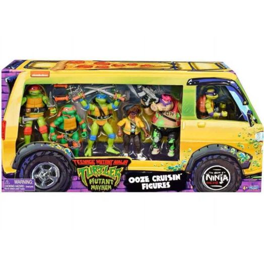Playmates Collectible 4-12 Action Figures, Plastic Green