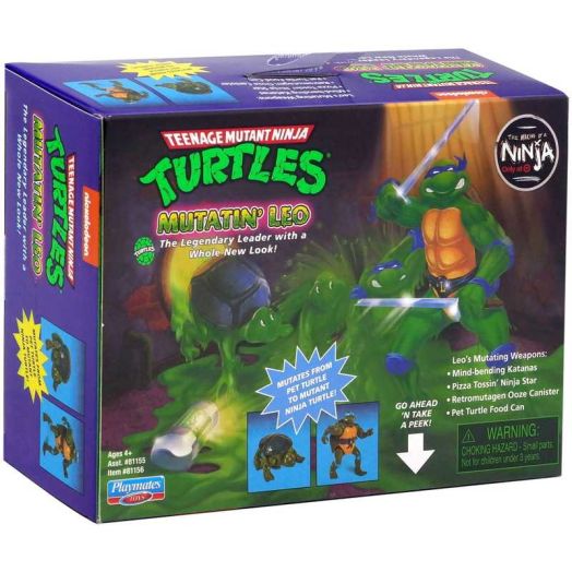 Playmates Teenage Mutant Ninja Turtles Mutatin' Leo Action Figure